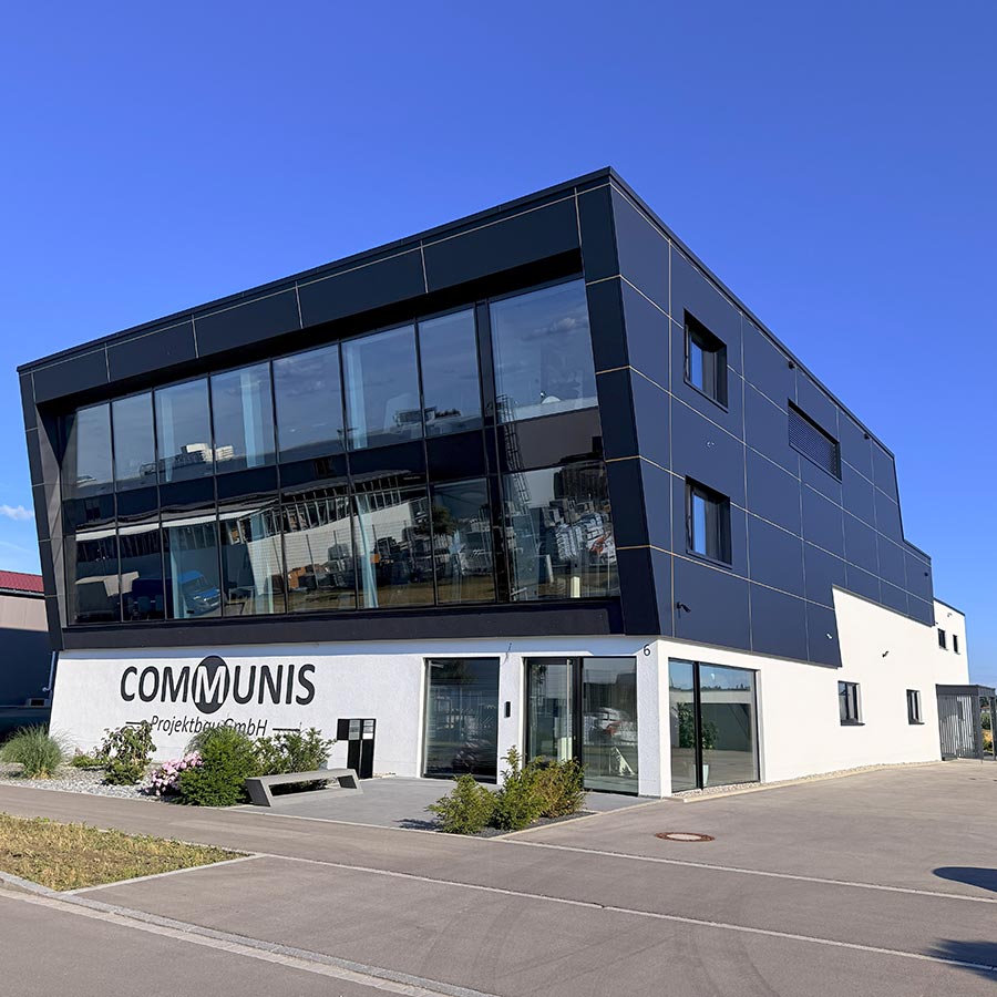 Büro von Commnunis Projektbau in Schwabmünchen - Außenansicht